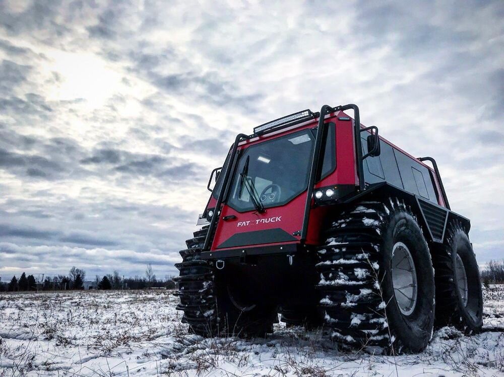 Fat Truck in the Snow