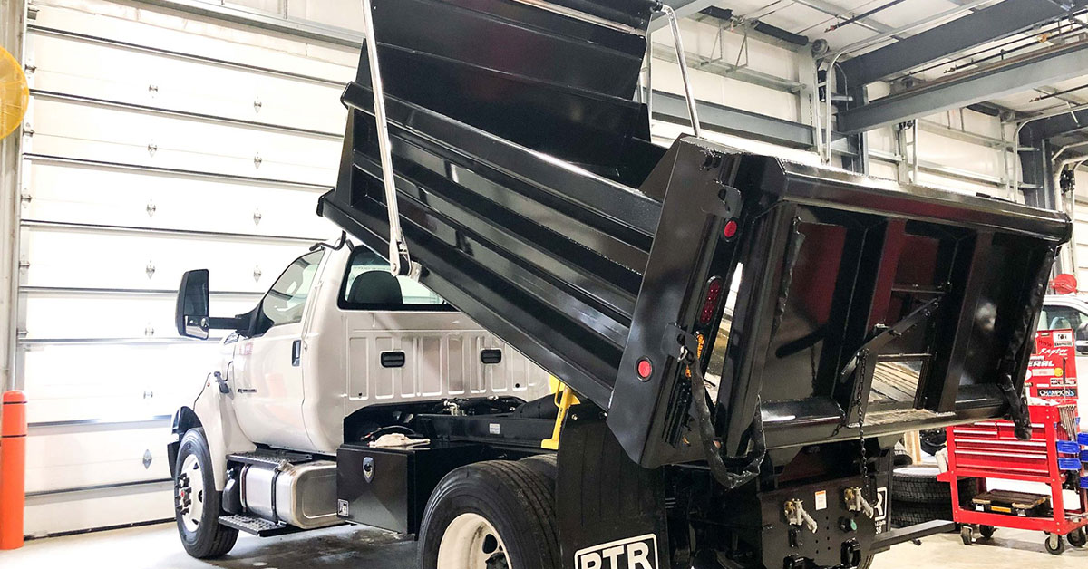 F750 Dump Truck Rental