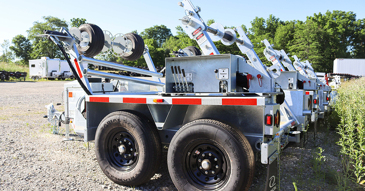 Larson Cable Reel Trailer