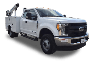 F350 Electrician Crane Truck